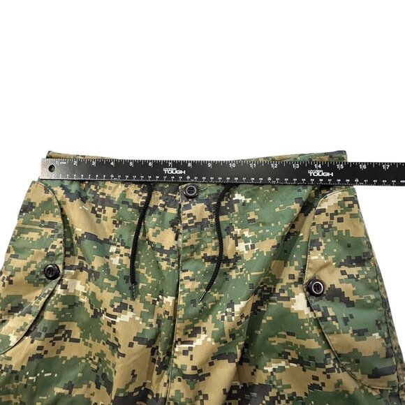 UFO Digital Camo Shorts Sz XS 30 Rave Festival EMC Cyber Grunge Tech Pockets - Picture 9 of 13
